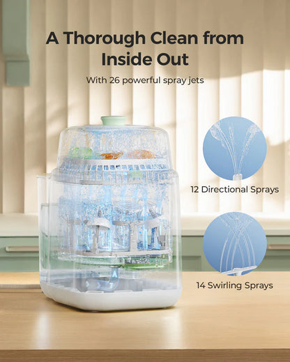 Momcozy KleanPal Pro Baby Bottle Washer and Sterilizer